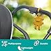Grippy Smartphone Phone Holder by Buggygear - The Perfect Mount for Your Cellphone - This Accessory Straps to Your Stroller, Grocery Cart - Strap it or Hang it from the Tail - Entertain Your Baby too