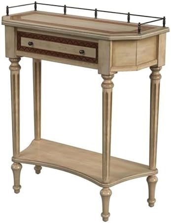 Butler Specialty Company Charleston Beige One Drawer Wood Console Table