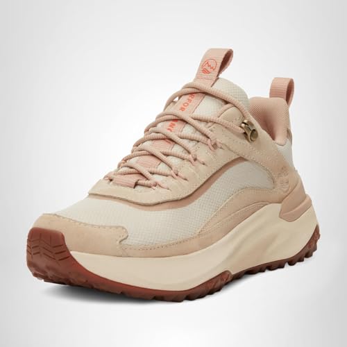 Timberland Women's Motion Access Low Lace Up Waterproof Sneaker, Natural Mesh, 8.5 Medium