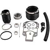 30-803099T1 Transom Bellows Kit - with Gimbal Bearing Exhaust U-Joint Shift Bellows Gasket Water...