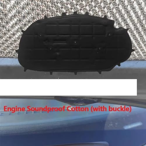 Tapis isolant capot Golf 6 GTI en coton insonorisant haute densité - 5