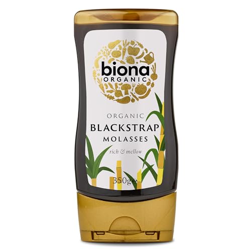 Biona Blackstrap Molasses - Squeezy Organic 350 G