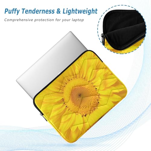 Funda para laptop 13-14 pulg. amarilla impermeable resistente miniatura 5