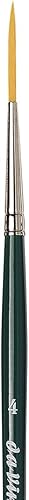 Miniatura 90 de da Vinci Nova Series 1570 - Brocha para acuarela, redonda, sintética, tamaño 16