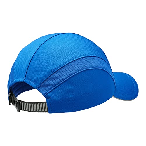 New Balance Men's And Women's 5-Panel Moisture Wicking Performance Hat, One Size, Blue #TOP1