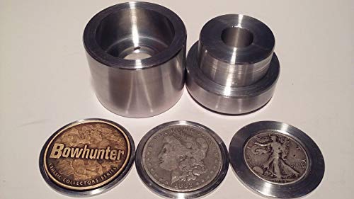 SALE! $25 OFF Coin Ring Center Punch Kit 1.75" for Rounds(1.535"), Morgan Dollar
