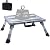 GarfatolRv 19”×14.5” Large RV Steps with Glow in The Dark Tapes Adjustable RV Step Stool Aluminum RV Step Supports Up to 1500 lbs