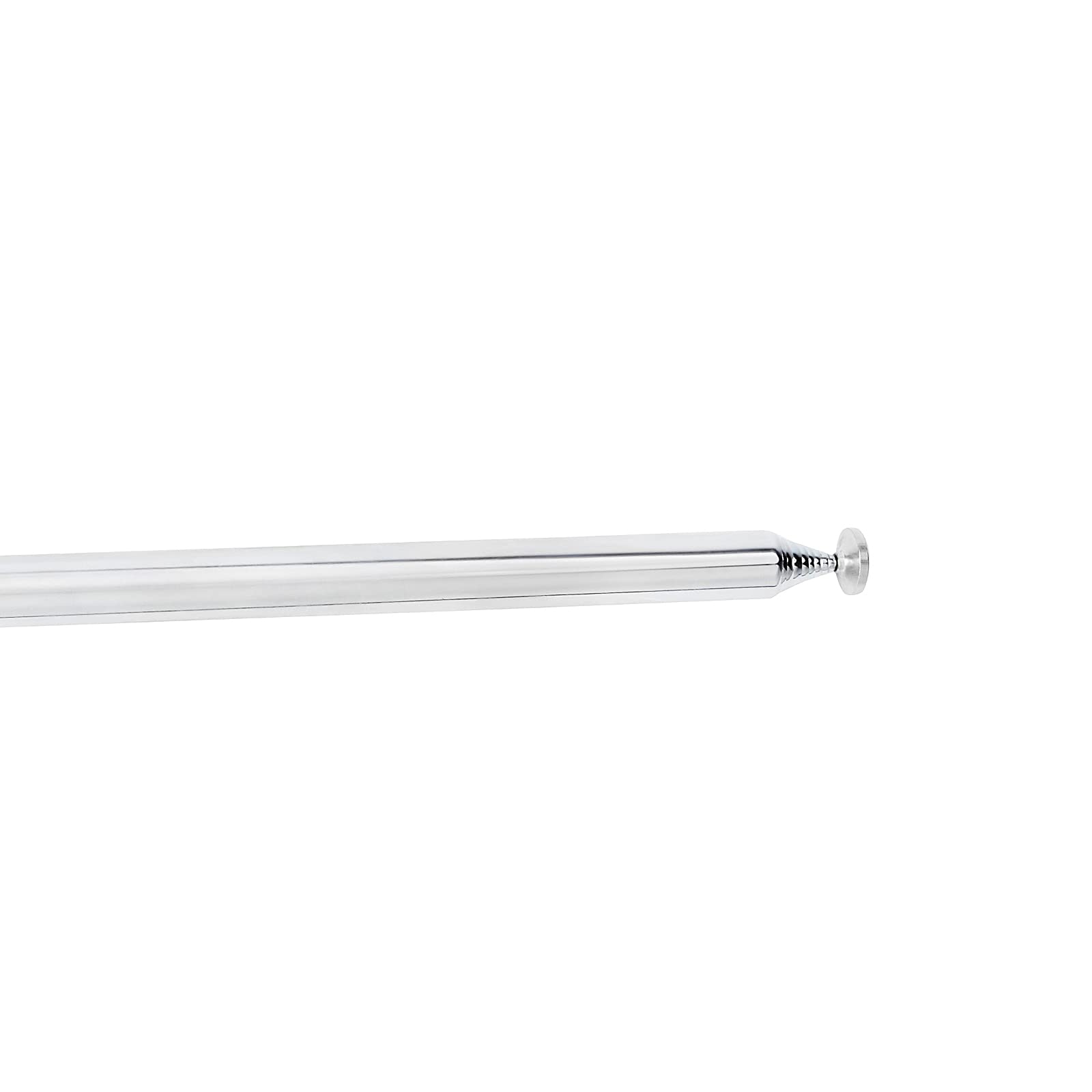 TWAYRDIO Antenna CB Antenna radio portatile telescopica BNC 27MHz - estendibile da 25 cm a 132,5 cm per Midland Alan 42 DS Cobra Uniden Anytone Portatile