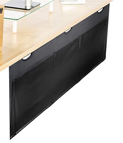 Soporte ajustable para PC bajo escritorio y pared VIVO, soporte para torre de computadora con giro de 135 grados y funda organizadora de cables y privacidad de 60 pulgadas miniatura 4