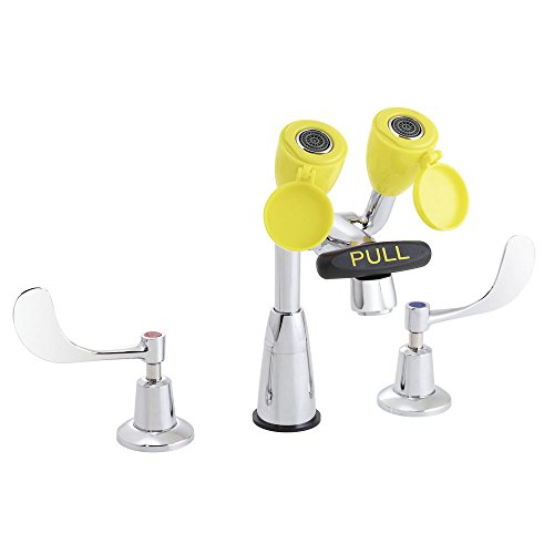 Image of Speakman SEF-1800-ST Eyesaver Classic Laboratory Faucet with Integrated Emergency Eyewash & Serrated Tip