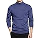 Produktbild NOBRAND Sweater Sweater Mid-Collar Slim Herren Youth Half High Collar Pullover Large Size Gr. L, 4
