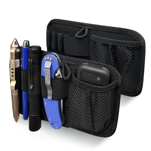2 Pack Tactical Panel Organizer Insert,Molle Admin Panel Hook and Loop Fasteners,Gear Storage,Utility Accessories Modular Pack Organizer Board for Tactical Backpacks,Chest Rigs,Gear Bags
