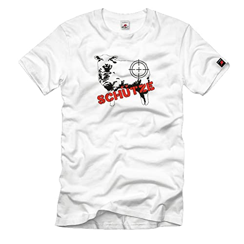 T-shirt Sagittaire Franc-tireur Sniper humour Copytec blanc homme M