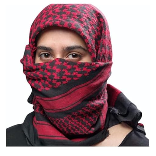 SHOPUKASA Sh-006 Bufanda, Rojo y Negro, Talla única Unisex Adulto | Ya disponible en tu tienda friki favorita! En mundofriki.es!