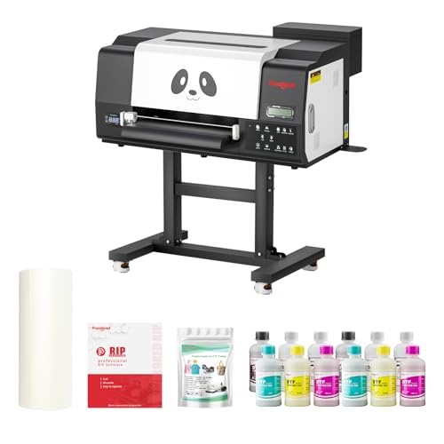 Procolored F13 Pro Panda DTF Printer A3 Dual XP600 13" Transfer Printing Machine with White Ink Circulation and Semi-Automatic Cleaning System (Printer+Bracket)