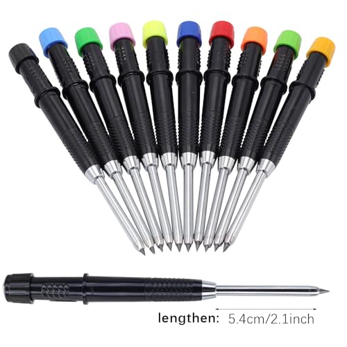 Set de 2 lápices carpintero con accesorios miniatura 2