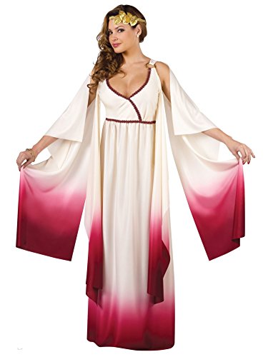 FunWorld Love Goddess, White/Gold, Medium/Large 10-14 Costume