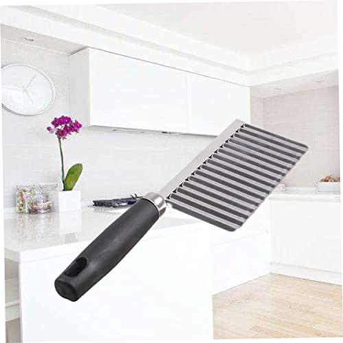 Cortador de verduras de acero inoxidable con borde ondulado miniatura 5