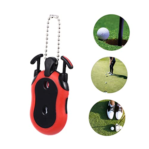 Yardwe Contador Dual de Marcador para Golf, 2 piezas, Plástico, Rojo miniatura 3