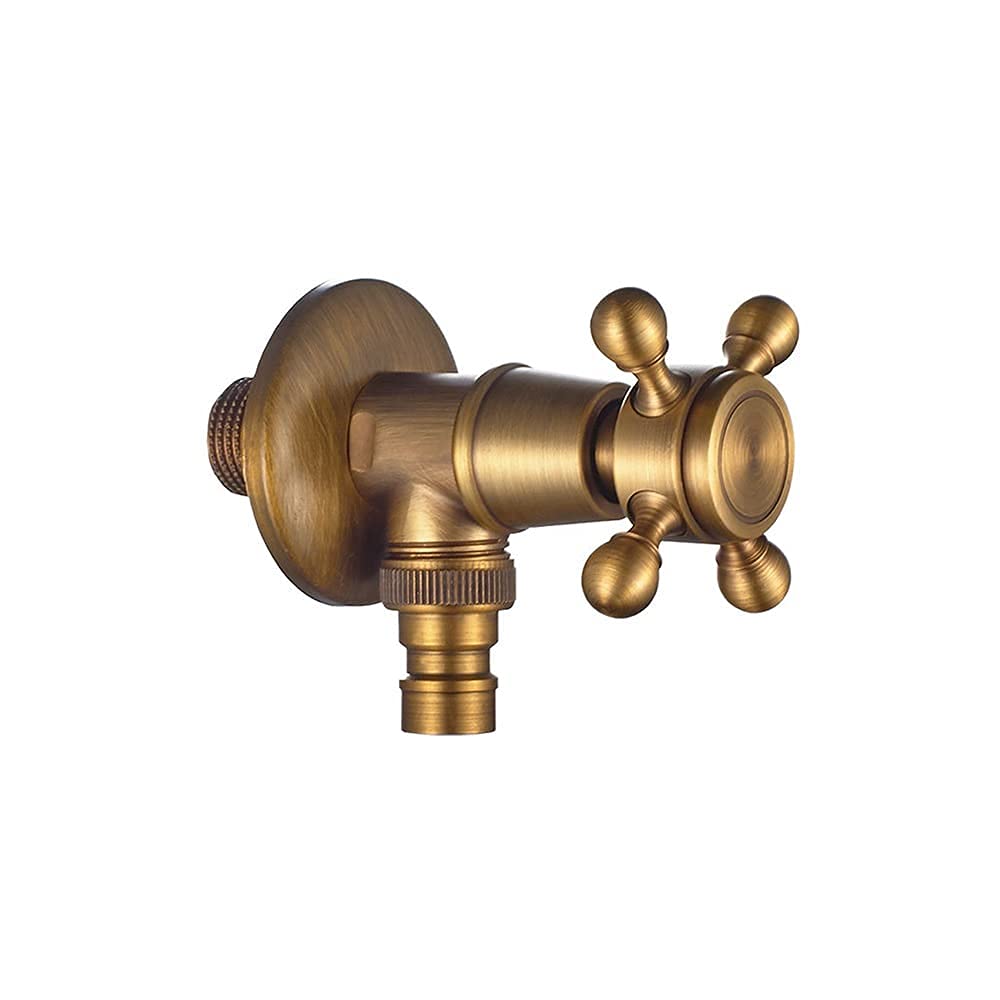 Robinet eau froide imitant un simple robinet d'eau antique en laiton - 8