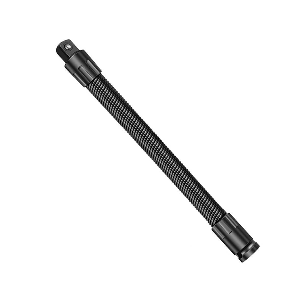 DTWEFF 1/2 Flexible Shaft Extension Extender Torque Socket, Portable 360° Flex Reach Extensions Bar for Automotive Repair & Tight Spaces(250mm)