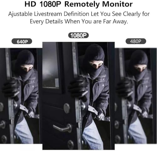Image of SAFETYNET Mini WiFi Button Camera 1080P HD | Live View on Mobile via iWFCAM App | Motion Detection | 32GB Support | Loop Recording | Portable Clip-On Indoor Security Camera