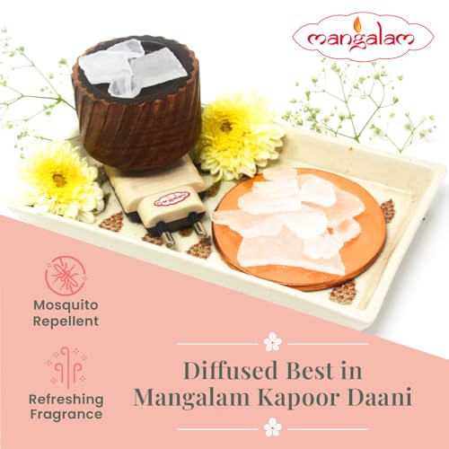 Image of MANGALAM Bhimseni (Original) Camphor 500g Jar - Pack Of 2 | 100% Pure | For Puja, Aromatherapy & Air Freshener | Sweet Fragrance
