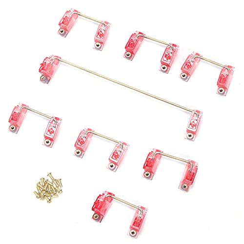 Stabilisateur mécanique de clavier et stabilisateur à vis PCB doré pour 61 64 87 104