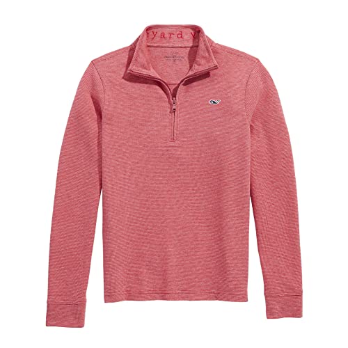 Image of Vineyard Vines Kids Saltwater 1 /4 Zip (Toddler /Little Kid /Big Kid)