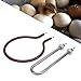 Incubator Heater Tube Heating Element, 200W Incubator Heating Element Heater Coil Accessories Circular Tube Plate Cabinet Egg Incubators Farms Hatching Chicks Candler Turner Ducklings Poultry Brooder