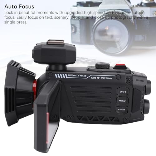 Caméscope 4K autofocus Tosuny pour éviter les vidéos floues