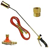 Soplete de gas Burner 2m de manguera techador fontanero Weed & propano & regulador