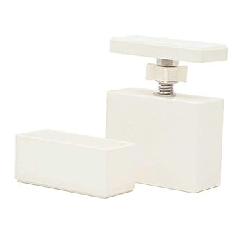 2 x 4 Brackets to Build Vertical Storage, DIY Wall Shelves and Decorative Posts | No Tool Assembly of a Sturdy Floor to Ceiling Wood Post | No Wall Damage Great for Rental Properties and Apartments