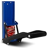 Metal Can Crusher 12 oz/ 16 oz/Smasher, Heavy Duty Large Metal Wall Mounted for Recycling Soda Cans, Beer Cans (Blue)