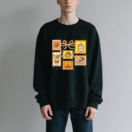 Fall Stamps Sweatshirt Pumpkin Spice Pie Sweatshirt3