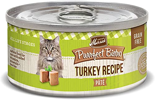 Merrick Purrfect Bistro Turkey Pate 24/3Oz #TOP15