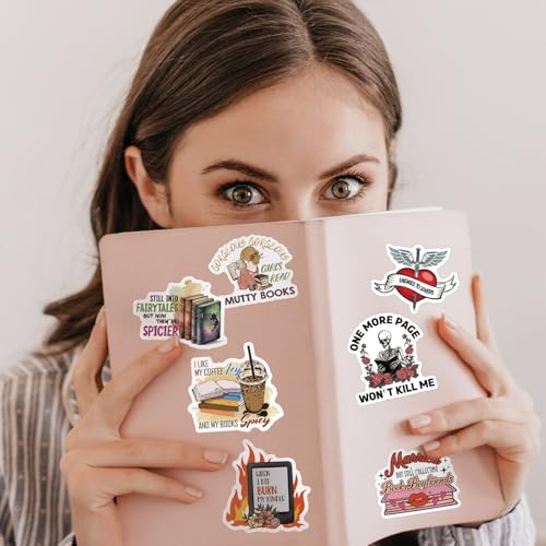Calcomanías Smut para Kindle y libros de Booktok ideales para decorar termos y laptops 3