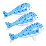 Facile da trasportare: leggero e portatile, questo giocattolo gonfiabile a forma di pesce può essere utilizzato in vari contesti, vasche da bagno di casa alle piscine all'aperto, offrendo un divertimento acquatico senza fine, articoli per feste a tema pesce, decorazioni per feste tropicali