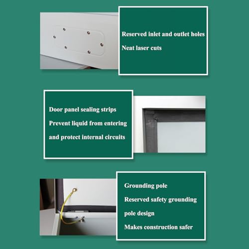 Boîtier de commande électrique étanche pour protection murale extérieure - 4