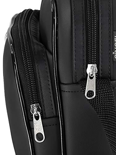 Bolsa Shoulder Bag Pochete Transversal Impermeável (Preto)