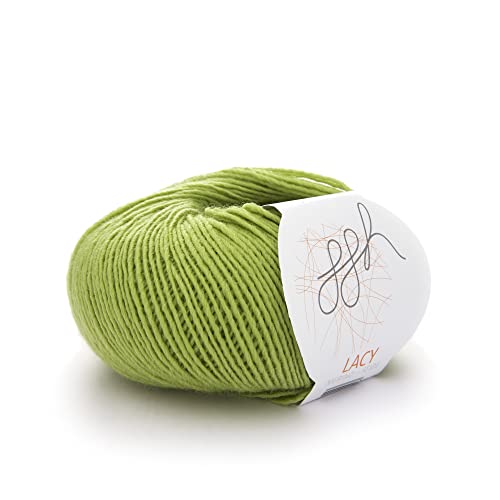 ggh Lacy | Lana Merino con Seta | Filato per Pizzo...