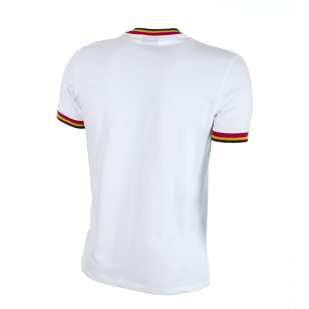 COPA - Maglia da Trasferta - Calcio - Uomo - Belgio Anni '70 - Bianco - 100% Cotone