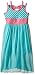 Bonnie Jean Girls' Stripe Knit to Chiffon Maxi Dress