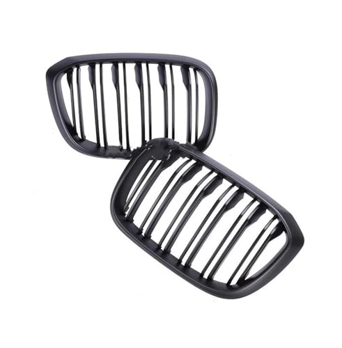 Calandre de course noire pour BMW G01 G02 style élégant et sportif