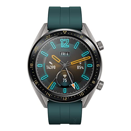HUAWEI Watch GT Active Smartwatch (46 mm Amoled Touchscreen, GPS, Fitness Tracker, Herzfrequenzmessung, 5 ATM wasserdicht) Orange – Ansicht 2