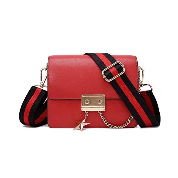 Wide Shoulder Strap Adjustable Replacement Belt Crossbody Canvas Bag Handbag - Image 5