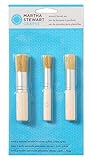 Martha Stewart Crafts 32802 Stencil Brushes (Set Of 3)
