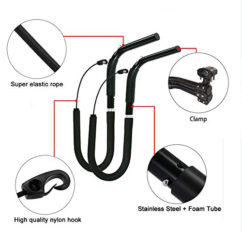 Newcod Bike Surfboard Rack, Windsurfing Racks Bicycle Carrier