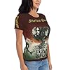 Ladies' Quo Rock Band Status Sleek-fit T-Shirt High-end Timeless Top Elegant Versatile T-Shirt Multicolor L #3