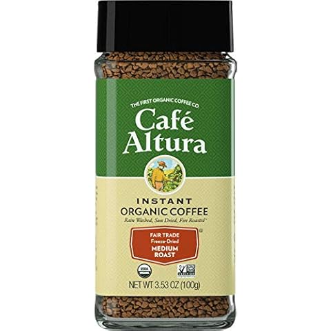 Cafe Altura Freeze Dried Instant Organic Coffee Original, 7.06 Oz (Pack Of 2) Cover